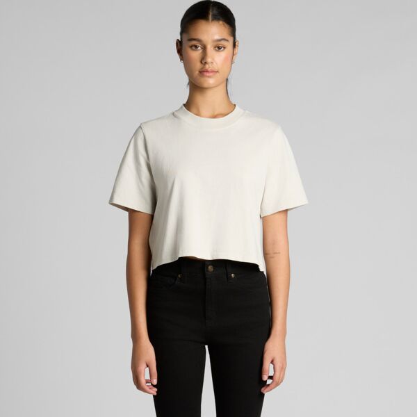 WOS HEAVY FADED CROP TEE Thumbnail