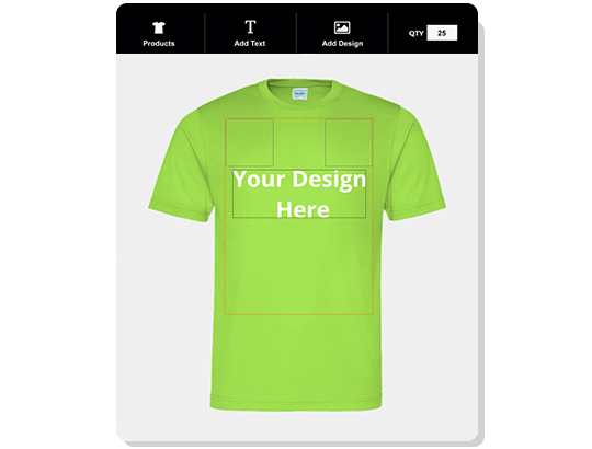 Custom sportswear online designer