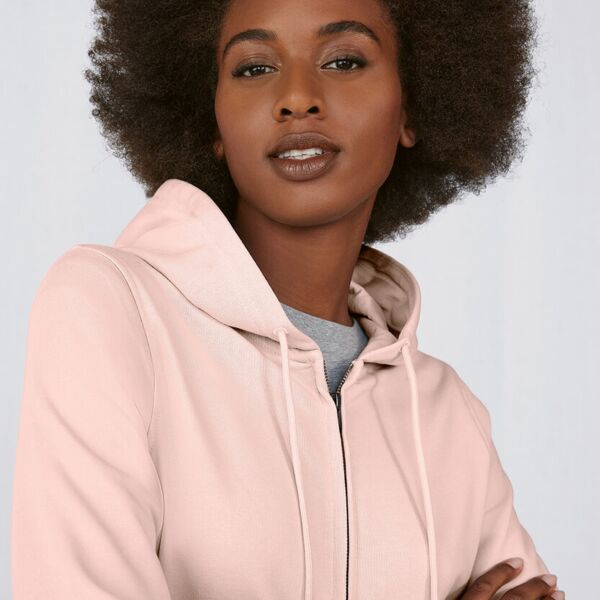 B&C Organic Zipped Hood /women Thumbnail